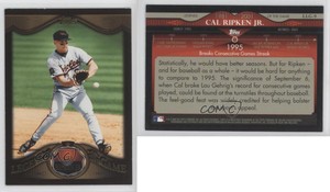 2009 Topps Target Legends of the Game Gold Cal Ripken Jr #LLG-9 HOF