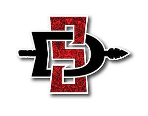 SDSU San Diego State University Aztecs Calendar 3" Custom Vinyl Decal Sticker - Picture 1 of 1