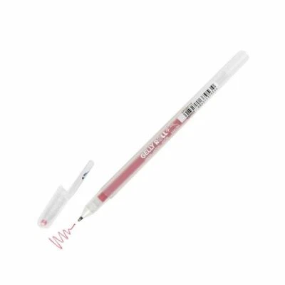 37953 Sakura Gelly Roll Pen Stardust Gel Pen, Red Star, 0.5mm, Box of 12 - Image 1 of 2