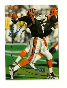 Galería de fotos del Stadium Club 1996 #PG2 Jeff Blake Cincinnati Bengals ECU Pirates - Imagen 1 de 2