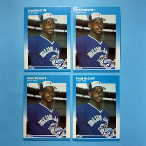 Fred McGriff (4) Card Rookie Lot ~ 1987 Fleer Update 🎖️NM-MINT or BETTER🎖️ - Picture 1 of 9