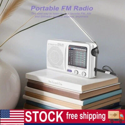 Receiver (FM/AM/SW 1-7 Multi Band Receiver) KK-9 Radio+4 PC AA Outdoor - Image 1 of 4