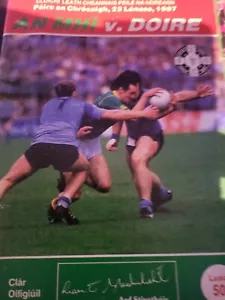 GAA All Ireland Semi Final Football 1997 Meath V Derry Programme. - Picture 1 of 3