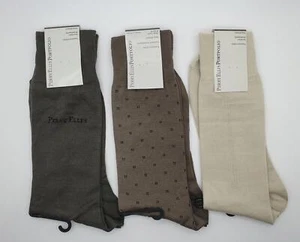 Neu Perry Ellis Portfolio Anzugsocken für Herren 3 Paar Premium Luxus Größe 6,5-12 - Bild 1 von 1