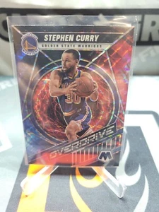 Stephen Curry 2022-22 Panini Mosaic Overdrive Prizm #11 SP Warriors - Bild 1 von 2