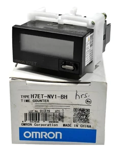 Omron H7ET-NV1-BH Digital Time Counter - Picture 1 of 4