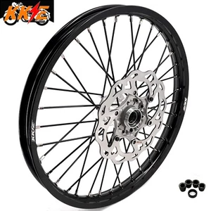 KKE 21'' Front Cast Rim Wheel For KTM EXC SX 125-530CC 2000-2002 Black Spoke - Picture 1 of 8