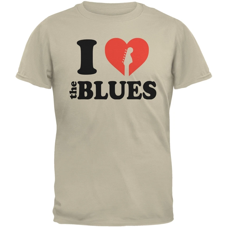 Camiseta para adulto I Heart The Blues Sand Foto 1 de 1