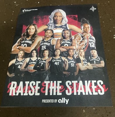 Póster de las Vegas Aces WNBA del 22/09/24 vs Seattle Storm 4 páginas en total ¡Nuevo! Foto 1 de 3