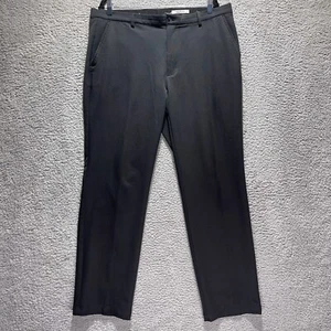 Greg Norman Pantalone Uomo Nero Tg 38x31 Elasticizzato Leggero Golf Casual Passeggio - Foto 1 di 7