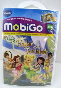 Vtech MobiGo Disney Fairies Explore Your Talents Game 3-6 Years NEW! - Picture 1 of 4