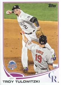 2013 Topps Update Baseball Card #US88A Troy Tulowitzki