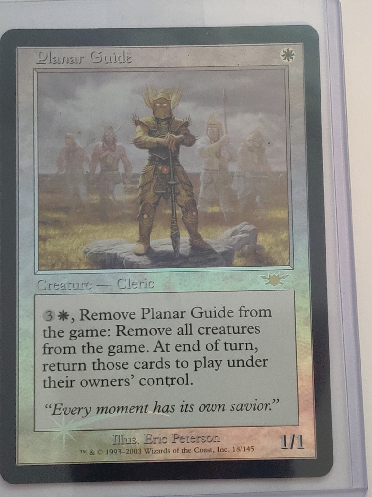 Planar Guide FOIL Legions LP White Rare MAGIC THE GATHERING MTG CARD