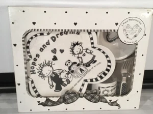 Juego de cena de melamina de 5 piezas Enesco Children Of The Inner Light 2008 - Imagen 1 de 5