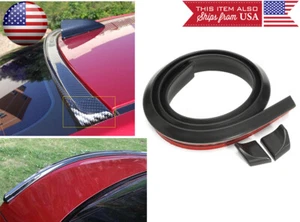 Semi Gloss Black Roof Trunk Spoiler Wing Tail Diffuser Deflector For Hyundai Kia - Picture 1 of 2