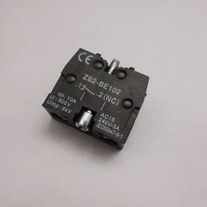 10 PIEZAS SE ADAPTA A ZB2-BE102 NC BLOQUE DE CONTACTO CERCANO NORMAL USO PARA PRODUCTOS DE LA SERIE XB2 - Imagen 1 de 5