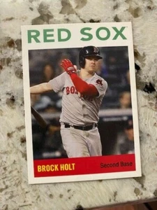 2018 TOPPS TBT 1964 BASEBALL CARD SET 35 BOSTON RED SOX BROCK HOLT #212 - Picture 1 of 1