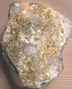 Possible Gold Bearing Quartz Crystals Lot of 3 Specimens - Picture 1 of 6