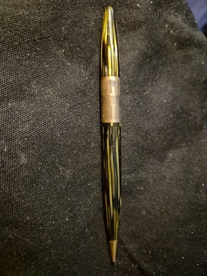 Sheaffer de baquelita vintage? lápiz propulsor ribete dorado Foto 1 de 4