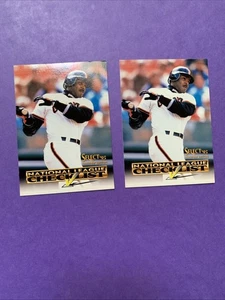 1995 select checklist Barry Bonds #6 quantity two San Francisco Giants - Picture 1 of 6