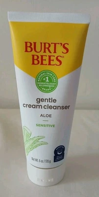 Crema limpiadora suave Burt’s Bees piel sensible aloe 6 oz • Nueva sellada Foto 1 de 4