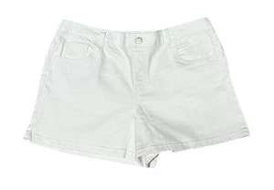🍃Wonder Nation Girls Core Denim Short | White /Size XXL (18) - Picture 1 of 4