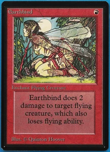 Earthbind Beta NM Red Common MAGIC THE GATHERING MTG CARD (ID# 498951) ABUGames - Picture 1 of 2