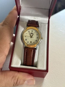 GUCCI Swiss Made Vintage Two-Tone Gold-Plated Watch Model # 8000.2M - Picture 1 of 11