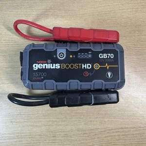 NOCO GB70 Genius Boost HD 2000A 12v Lithium Jump Starter FAULTY - Picture 1 of 10
