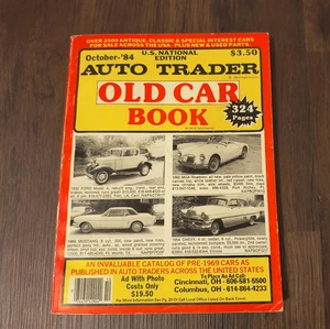 Altes Autobuch vom Autohändler - Oktober 1984 guter Zustand 324 Seiten. Vintage - Bild 1 von 3