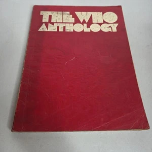 THE WHO Anthology Song Book Sheet Music  - Picture 1 of 9