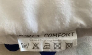 Baby’s Comfort Summer Weight White cot duvet And Pillow - Afbeelding 1 van 3