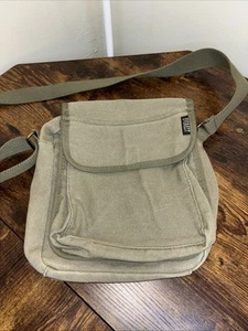 Everest Hiking Travel Messenger Bag Crossbody Shoulder Carry-on OLIVE READ - Picture 1 of 22