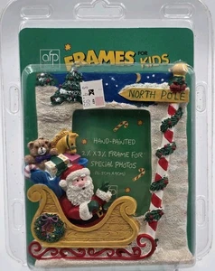 Cornici Auguri Americani per Bambini Cornice Foto Natale 2 1/2 x 3 1/2 in NUOVO - Foto 1 di 9