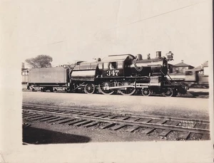 Lesen RR Dampflok Foto Camelback 4-4-2 #347 1910 - Bild 1 von 1