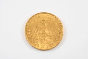 N97D05- Gold 900 Münze 20 Mark 1902 A Wilhelm II König v Preußen Deutsches Reich - Bild 1 von 12