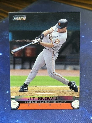 2001 Topps Stadium Club - J.T. Snow #82 - Image 1 of 2