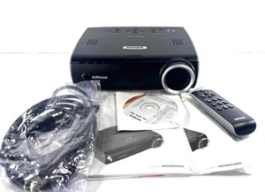 InFocus DLP projector IN37EP with Bag & Remote - VGA, DVI, S-Video, Composite - Picture 1 of 7