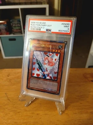 Yugioh RP02 Ultra Rare Injection Fairy Lily Foil Bleed PSA 9 - Image 1 of 3