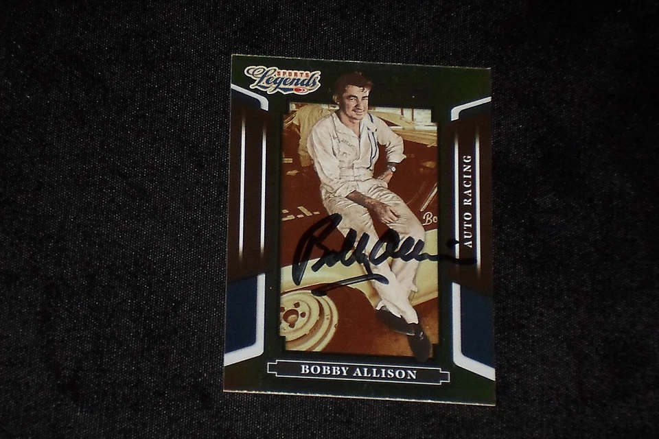 BOBBY ALLISON 2008 DONRUSS LEGENDS SIGNED AUTOGRAPHED CARD #8 RACING LEGEND - Image 1 of 1