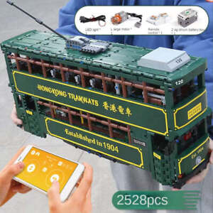 KB120 Mould King Blocks Kids building toys 1:18 HONG KONG Bus APP Remote Control