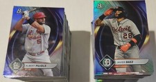 2022 Bowman Platinum Baseball Base Cards 1-100 & Prospects TOP 1-100 - You Pick!