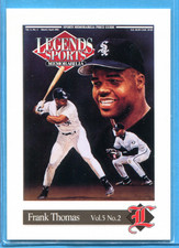 FRANK THOMAS ~ 1992 Legends National Sports Collectors Convention NSCC #C9   
