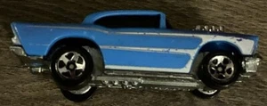 Vintage 1976 Hot Wheels 57 Chevy Blue - 1957 Chevrolet Car A Few Scratches On It - Picture 1 of 10