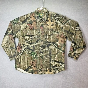 Cabelas Mens Long Sleeve Camo Camouflage Break-Up Infinity Hunting Shirt Large L - Picture 1 of 7