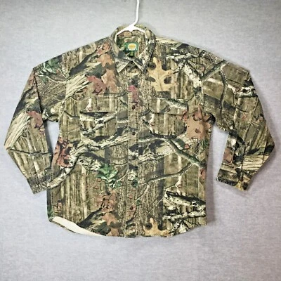 Cabelas Mens Long Sleeve Camo Camouflage Break-Up Infinity Hunting Shirt Large L - Image 1 of 4