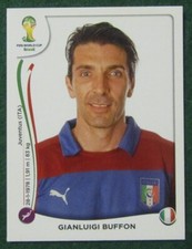 2014 Panini Brasil World Cup Album Sticker #319 Italy GIANLUIGI BUFFON