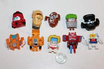 10 mixed Transformer Botbots Unused Loose Fottle Barts Bonz Eye Sticky McGee HTF - Image 1 of 3