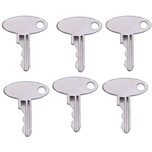 6PK Keys For Ford New Holland Tractor 1210 1320 1520 1530 1570 1620 1630 - Picture 1 of 1