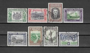SOUTHERN RHODESIA 1940 SG 53/60 USED - Picture 1 of 1